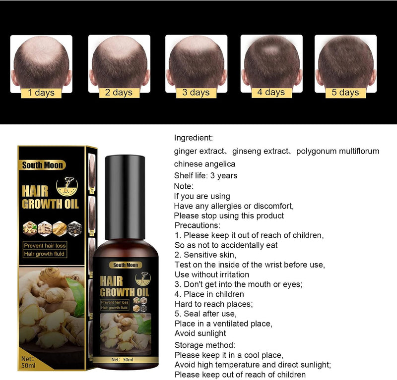 Ginger Hair Growth Oil (50ml)